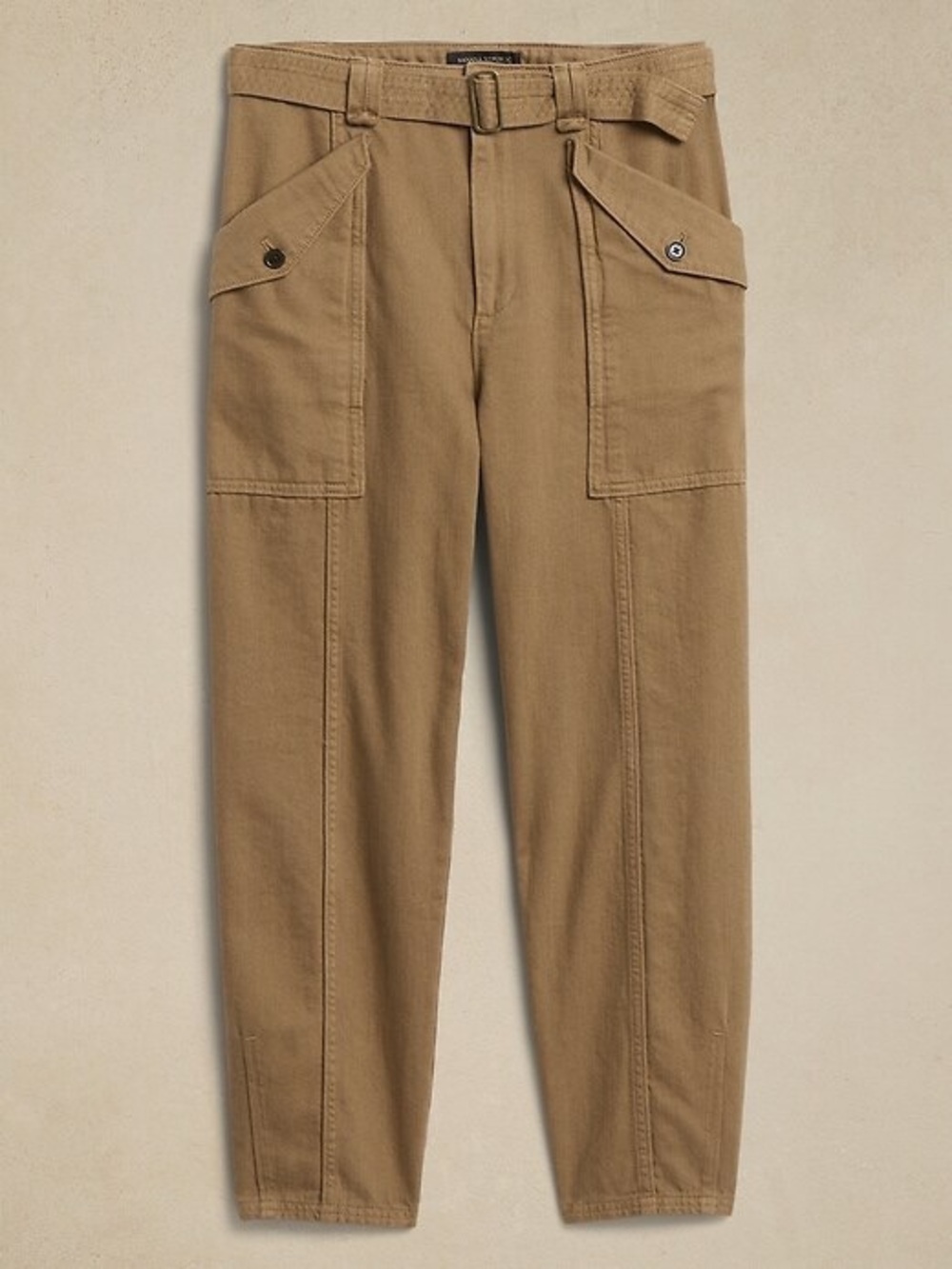 Banana Republic CARGO PANT - Color Tan, US 8. NWT